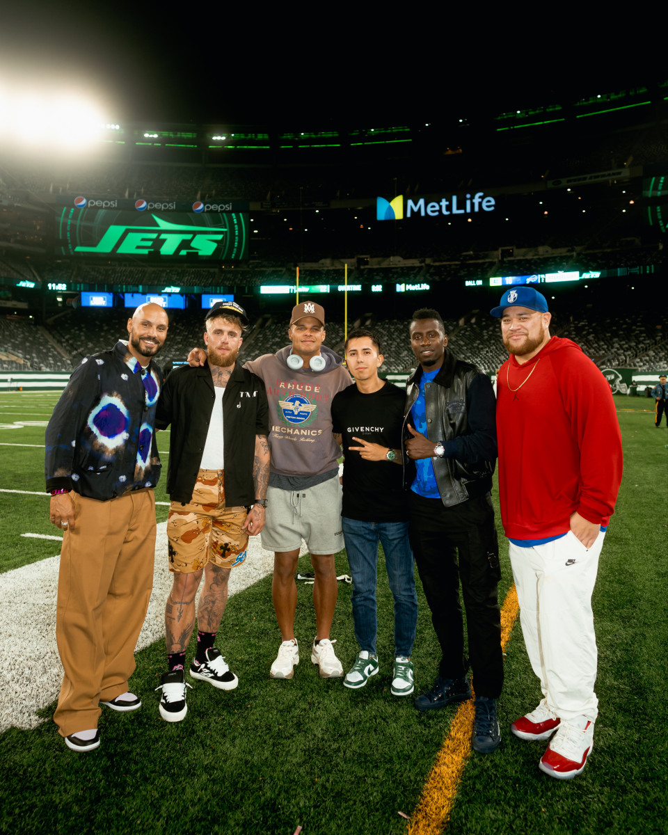Pro Soccer Player Yohan Benalouane, Jake Paul, Buffalo Bills Cornerback Jordan Poyer, Avalon Founder Deiver Montes, Pro Soccer Player Blaise Matuidi, Jeremy Poyer